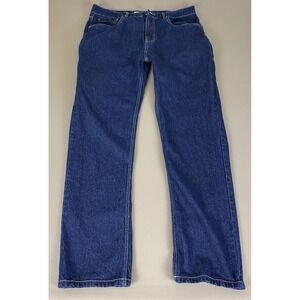 Western Welder Men's Jeans Mens 36x32 (Tag 38x34) Blue Denim Cotton Straight Leg